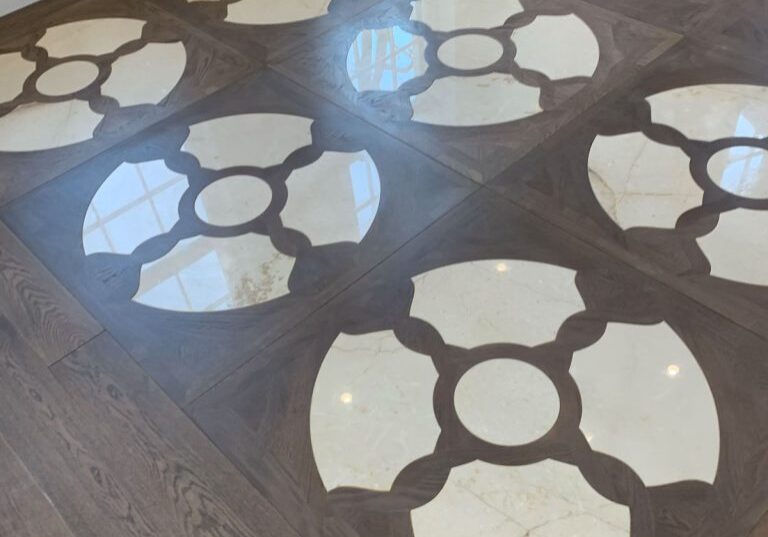 Portobello Floors wooden floor detailsStone Inlay Panals153024 x 4032